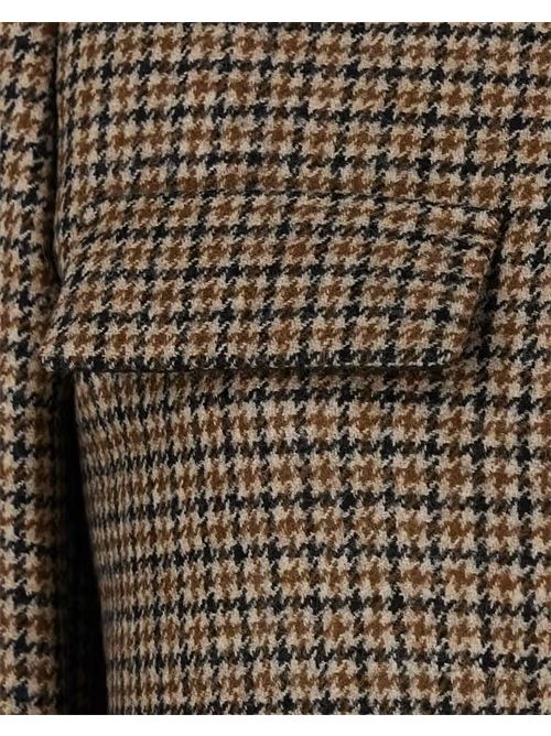Giacca completo overshirt pied-de-poule P.a.r.o.s.h. | D420478LAURIE804 FANT BEIGE